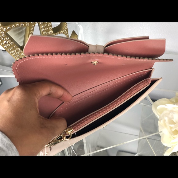 Kate Spade Mollie Vanderbilt Bow Wristlet Wallet - Picture 5 of 8